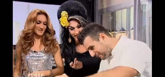 Les Michettes Céline Dion et Amy Winehouse dans Top Chef 2013, sur M6.