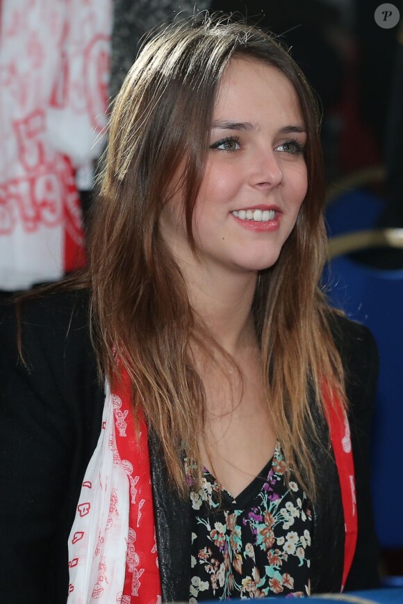Pauline Ducruet, présidente du jury du Festival New Generation des arts du crique, le 2 février 2013 au chapiteau de Fontvieille à Monaco