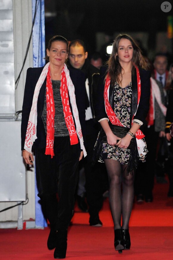 La princesse Stephanie de Monaco et sa fille Pauline Ducruet a la soiree « New Generation », 2eme Competition de Cirque pour de Jeunes Artistes a Monaco. Le 2 fevrier 2013  Princess Stephanie of Monaco and her daughter, Pauline Ducruet attend the 2nd New generation Circus Festival, in Monaco, 2 February, 2013. The Organising Committee of the International Circus Festival of Monte Carlo decided to create a new International Festival for Young Artists under the Presidency of H.S.H. Princess Stephanie of Monaco and in collaboration with her Daughter Pauline as President of the Jury. The Festival «New Generation» is the one and only competition for Young Circus Artists which will be held in an original Circus ring. the event runs from 2nd to 3rd February.02/02/2013 - MONACO