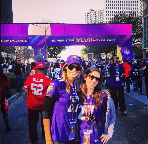 Stacy Keibler était à la Nouvelle-Orléans pour le Super Bowl 2013 qui s'est déroulé le 3 février 2013.