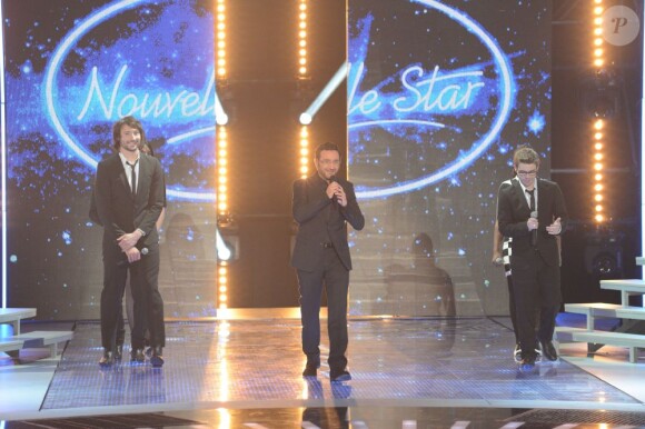 Cyril Hanouna lors du quatrième prime de la Nouvelle Star, mardi 5 février 2013 sur D8