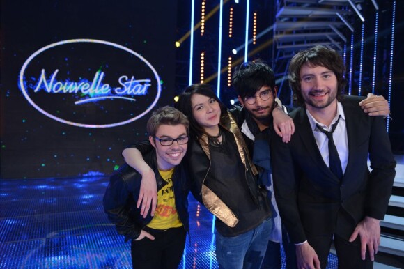 Flo, Sophie-Tith, Florian et Philippe dans Nouvelle Star, mardi 5 février 2013 sur D8