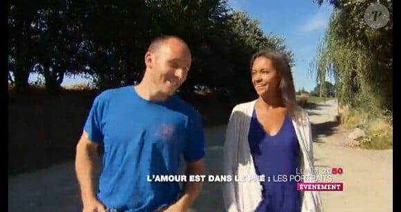 Philippe et Karine Le Marchand dans L'amour est dans le pré 8 - M6
