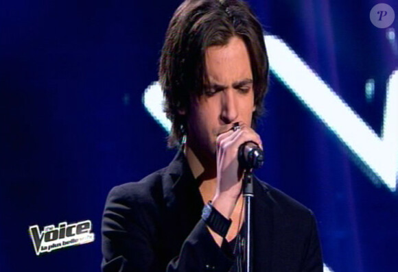 Raf dans The Voice, saison 2, samedi 9 février 2013 sur TF1