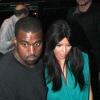 Kim Kardashian, enceinte, et Kanye West sont allés dîner au restaurant Gero à Ipanema non loi de Rio de Janeiro, le 08 février 2013.