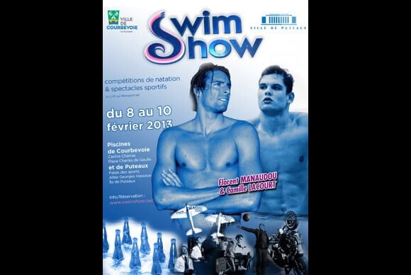 L'affiche du Swim Show qui se déroulait du 8 au 10 février 2013 à Courbevoie.