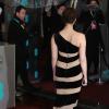 Gemma Arterton de dos lors de la cérémonie des BAFTA à Londres le 10 février 2013