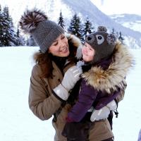 Mary et Frederik de Danemark : Tours de luge avec les enfants à Verbier !