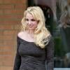 La chanteuse Britney Spears quitte un salon de beauté à Los Angeles, le 10 février 2013.