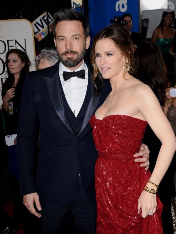Ben Affleck et Jennifer Garner le 13 janvier 2013 à Los Angeles.