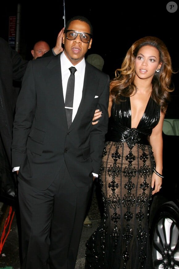 Jay-Z et Beyoncé Knowles le 2 décembre 2008.