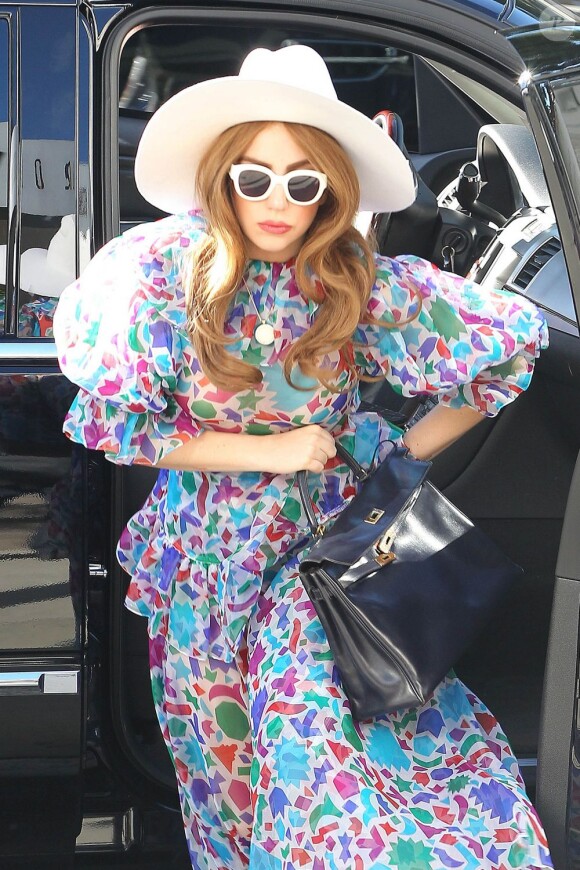 La popstar Lady Gaga à Los Angeles, le 22 janvier 2013.