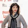 Saida Jawad pendant le photocall de Tanagra, sélectionné dans la sélection Horizon Télé, au 15e Festival de Luchon, le 13 février 2013