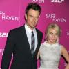 Josh Duhamel et Julianne Hough à la première du film Safe Haven le 11 février 2013, à New York.