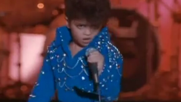 Bruno Mars : Des débuts sur scène à 6 ans, dans la peau d'Elvis !