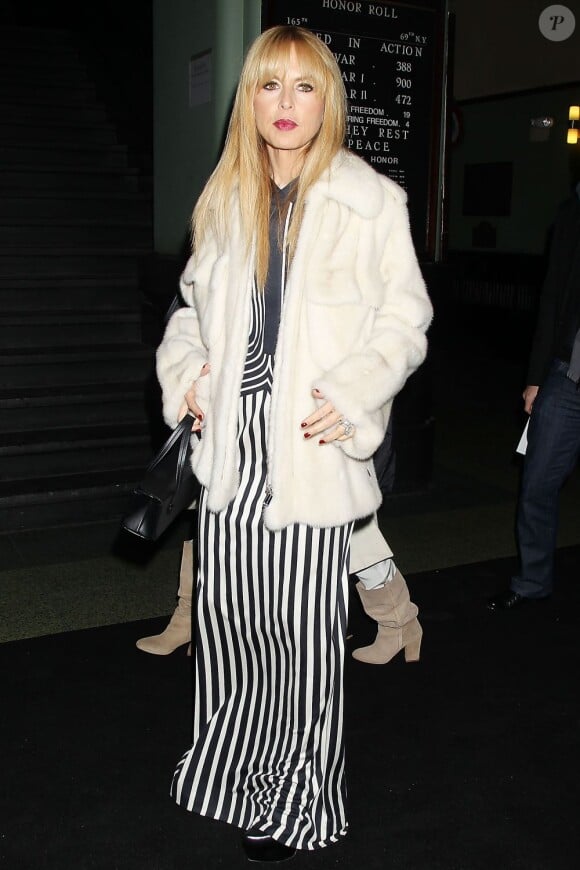Rachel Zoé arrive au défilé Marc Jacobs à New York le 14 février 2013