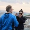 Selena Gomez, Ashley Benson et Vanessa Hudgens sur la terrasse du Printemps à Paris