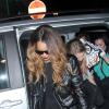 Rihanna arrive à The Box à Londres le samedi 16 février 2013