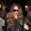 Rihanna arrive à The Box à Londres le samedi 16 février 2013