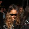 Rihanna s'est fait agresser au cours d'une soirée à Londres, le 16 février 2013.