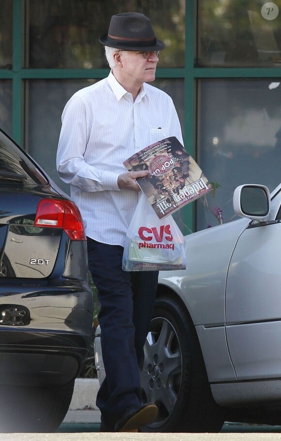 L'acteur Steve Martin à Santa Barbara, le 17 fevrier 2013.