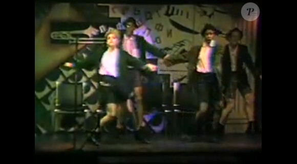 Madonna au Danceteria à New York en 1982