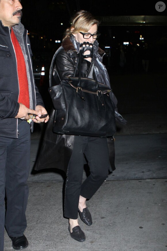 Madonna à New York, le 15 février 2013.