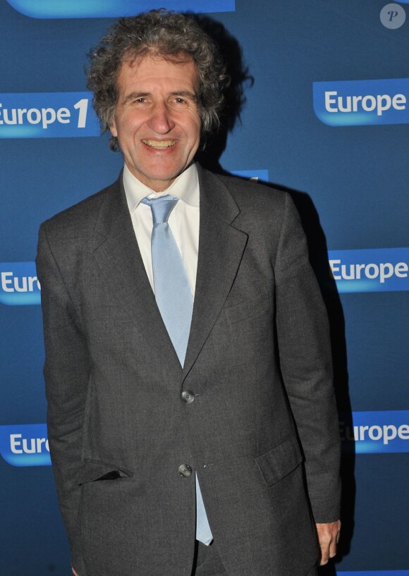 Gérard Leclerc lors du photocall de la soirée "Europe 1 fait Bobino" à Paris, le 18 février 2013