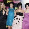 Ashley Benson, Selena Gomez, Vanessa Hudgens et Rachel Korine superbes à la première du film Spring Breakers au Grand Rex à Paris, le 18 février 2013.