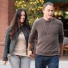 Alanis Morissette et son mari Mario Treadway quittent le restaurant La Scala situé dans le quartier de Brentwood à Los Angeles, le 18 février 2013.