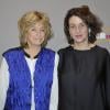 Danièle Thompson, Noémie Lvovsky lors du dîner des Producteurs lors de la remise du 6e prix Daniel Toscan du Plantier au restaurant de l'hôtel George V à Paris le 18 février 2013