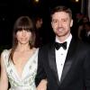 Jessica Biel et Justin Timberlake lors du Costume Institute Gala à New York en mai 2012.