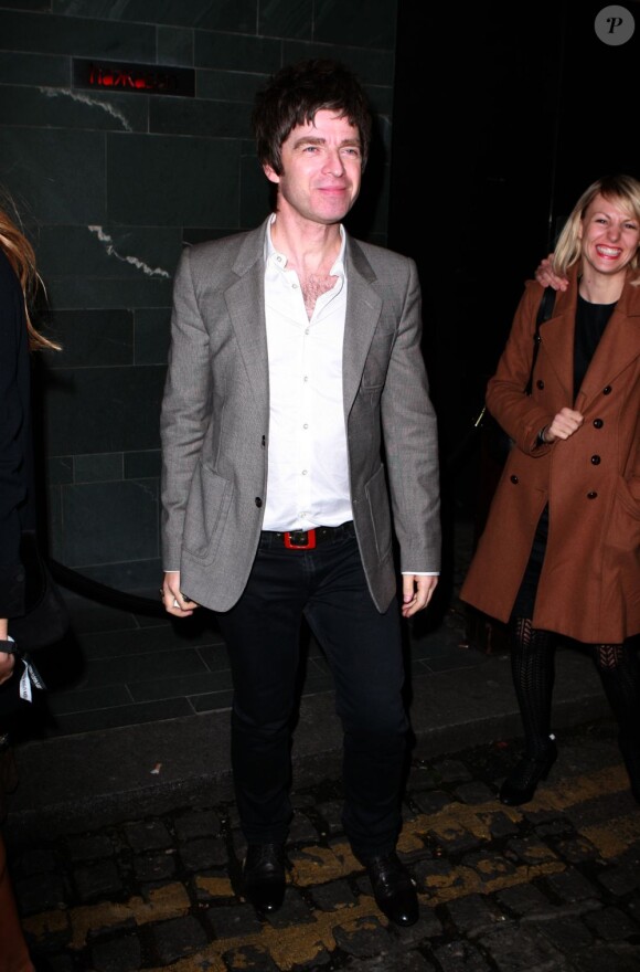Noel Gallagher à la soirée Three Six Zero and Roc Nation au restaurant Hakkasan Soho, à Londres, le 20 février 2013.