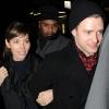 Jessica Biel et son mari Justin Timberlake arrivent à la soirée organisée par Sony à la salle The Arts Club, le 20 février 2013 à Londres.