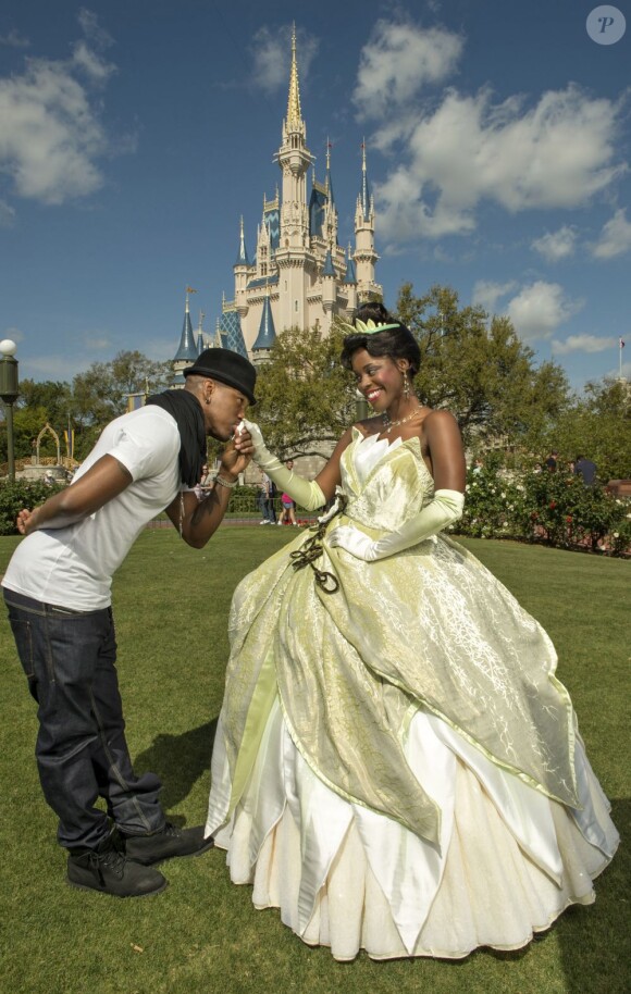Le chanteur r'n'b Ne-Yo à Disney World Miami le 19 février 2013.