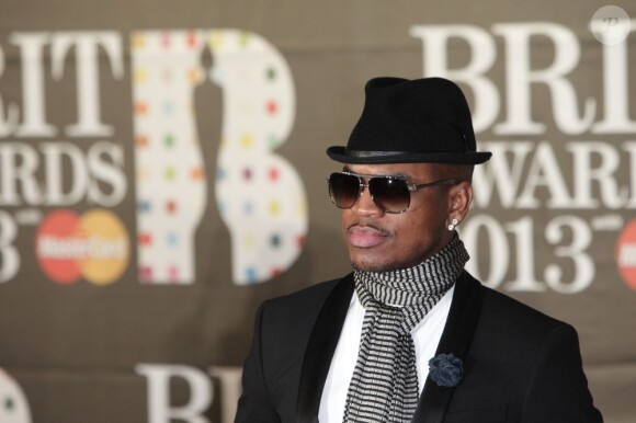 Ne-Yo arrivant aux Brit Awards le 20 février 2013, à Londres.