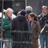Mila Kunis pendant le tournage de The Angriest Man in Brooklyn le 20 février 2013.