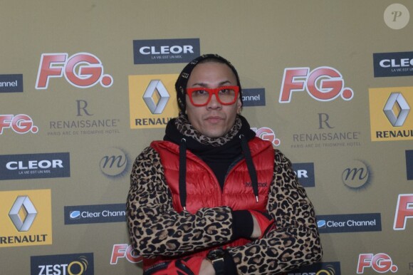Taboo des Black Eyed Peas - Soirée Radio FG au Grand Palais à Paris, le 21 février 2013.