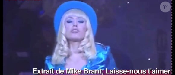 Aurore Delplace dans la comédie musicale Mike Brant