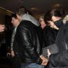Josh Brolin accompagnait sa fille Eden au Minskoff Theatre de New York samedi 23 février 2012 pour aller voir une représentation du musical Le Roi Lion.