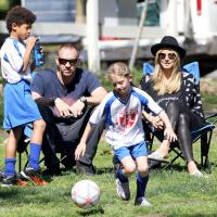 Heidi Klum : Leni, Henry et Johan, d'adorables footballeurs qui la rendent fière