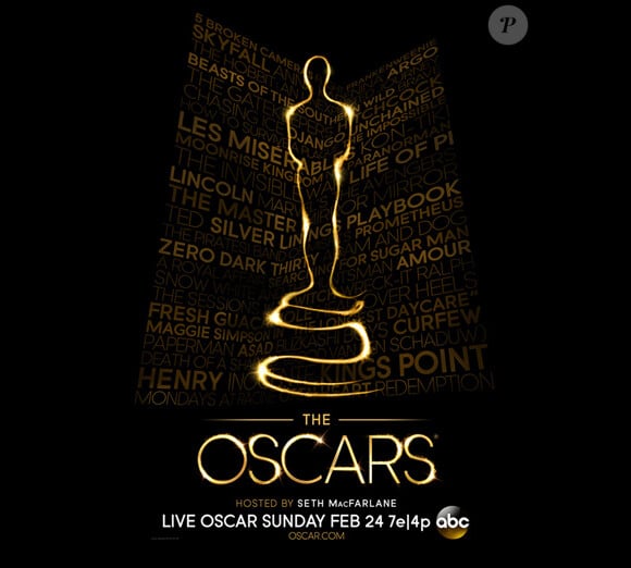 Affiche des Oscars 2013, 85e cérémonie