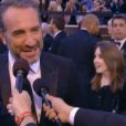 Jean Dujardin lors de la 85e cérémonie des Oscars le 24 février 2013