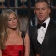 Jennifer Aniston et Channing Tatum lors des Oscars 2013