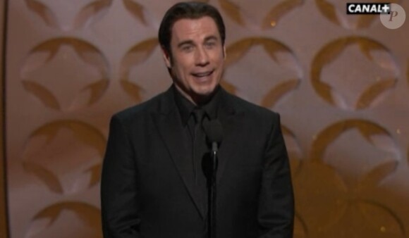 John Travolta lors des Oscars 2013