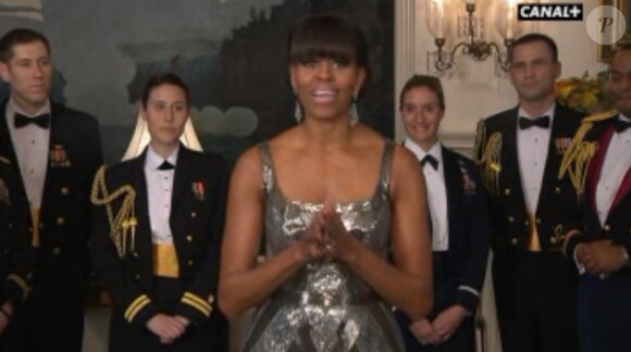 Michelle Obama lors des Oscars 2013
