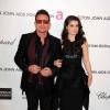Bono et sa fille Eve Hewson à la soirée organisée par la fondation Elton John, en marge des Oscars, le 24 février 2013.