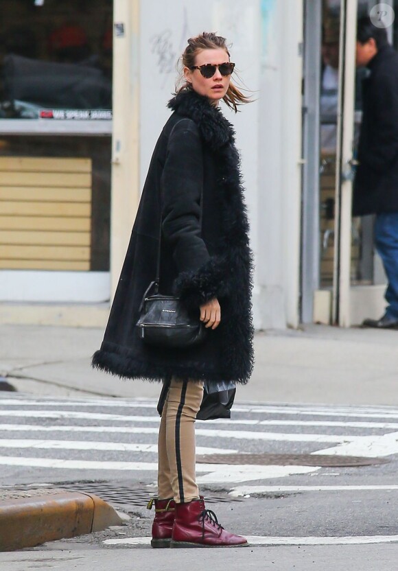 Behati Prinsloo à New York, le 25 février 2013.