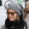 Jessica Biel dans les rues de Paris, le 26 février 2013.