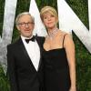 Steven Spielberg et sa femme Kate Capshaw lors de la Vanity Fairy Oszcar Party, le 24 février 2013.